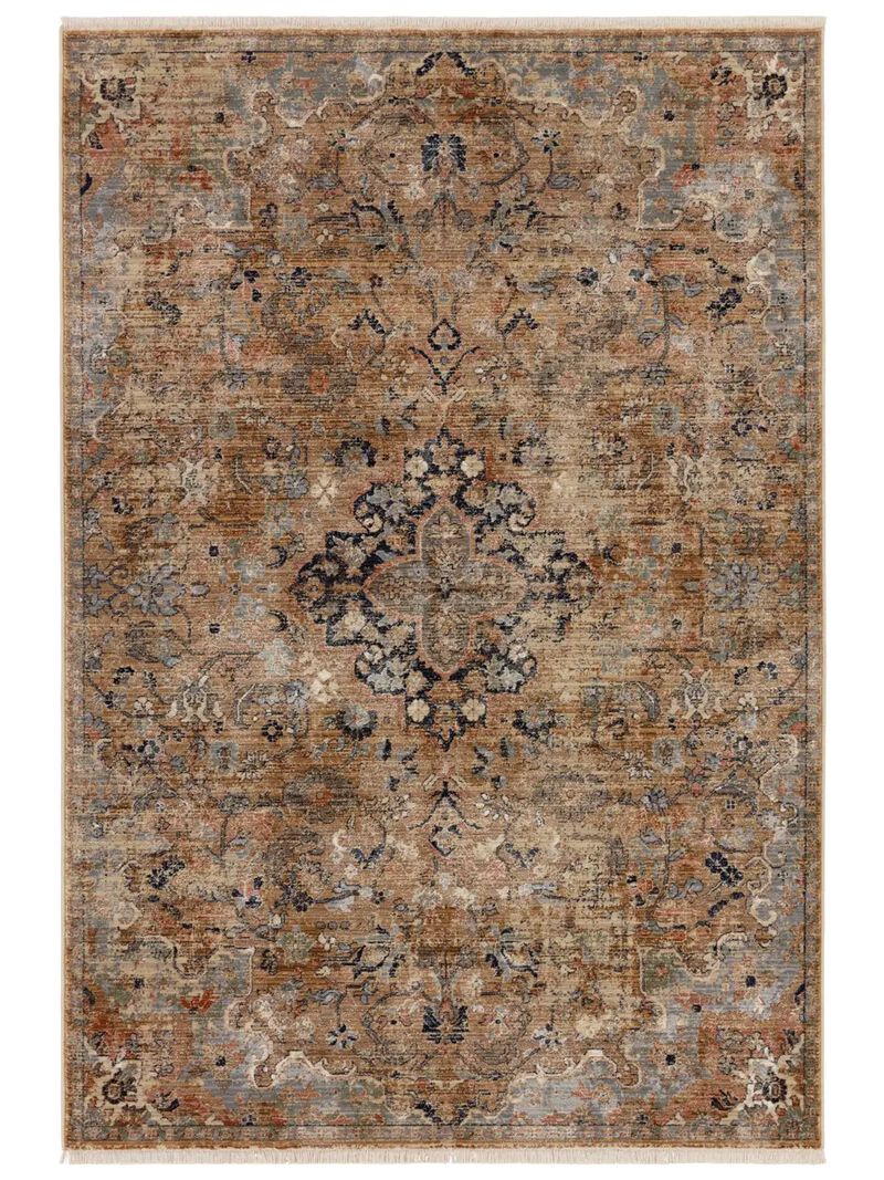 Zefira Amena Yellow/Gold 5' x 8' Rug