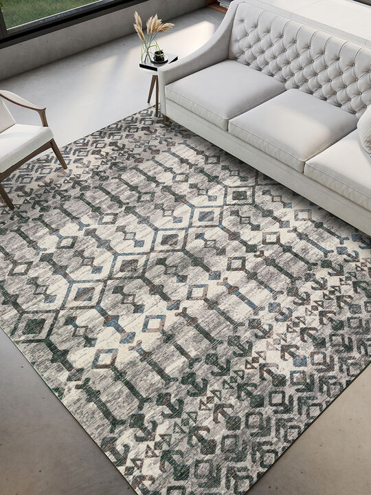 Brisbane BR8 Silver 5' x 7'6" Rug