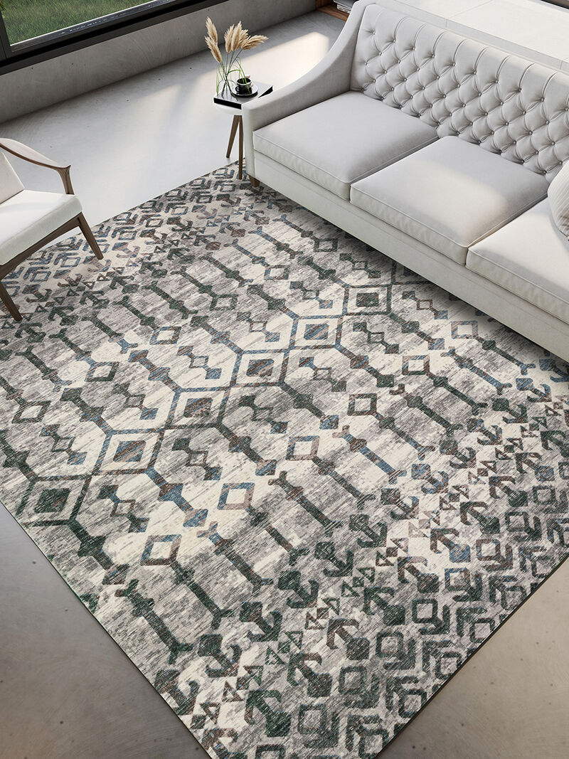 Brisbane BR8 Silver 5' x 7'6" Rug