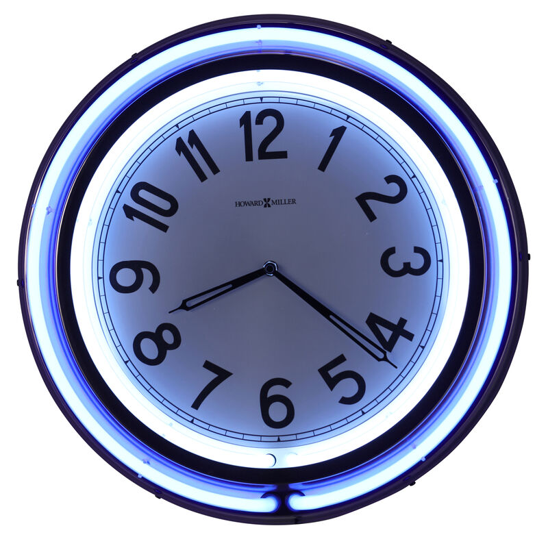 Howard Miller 625752 Howard Miller Studio Neon Wall Clock 625752