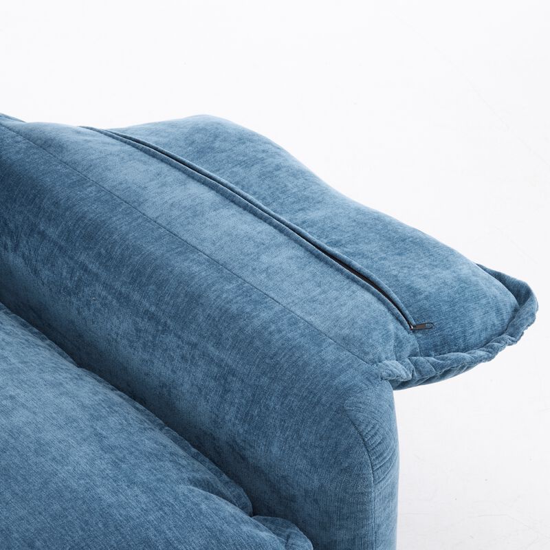 Merax Chenille Reading Armchair Accent Chair for Modern Living Room