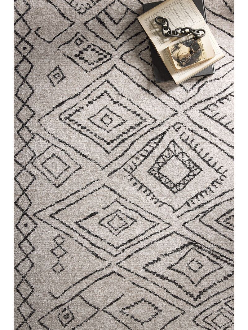 Vance VAN06 Dove/Charcoal 5'3" x 7'9" Rug
