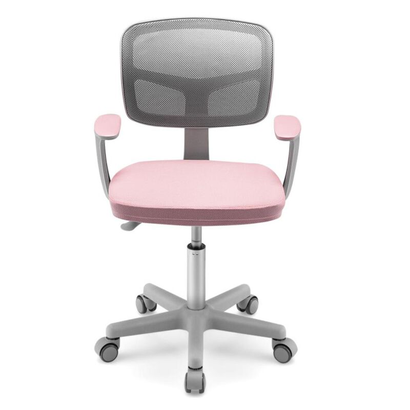 Hivvago Adjustable Desk Chair with Auto Brake Casters for Kids