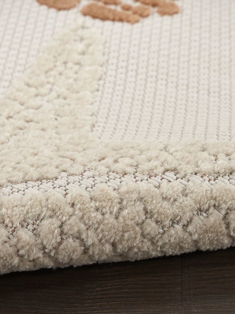 Aloha ALH28 Ivory/Multicolor 3'6" x 5'6" Rug
