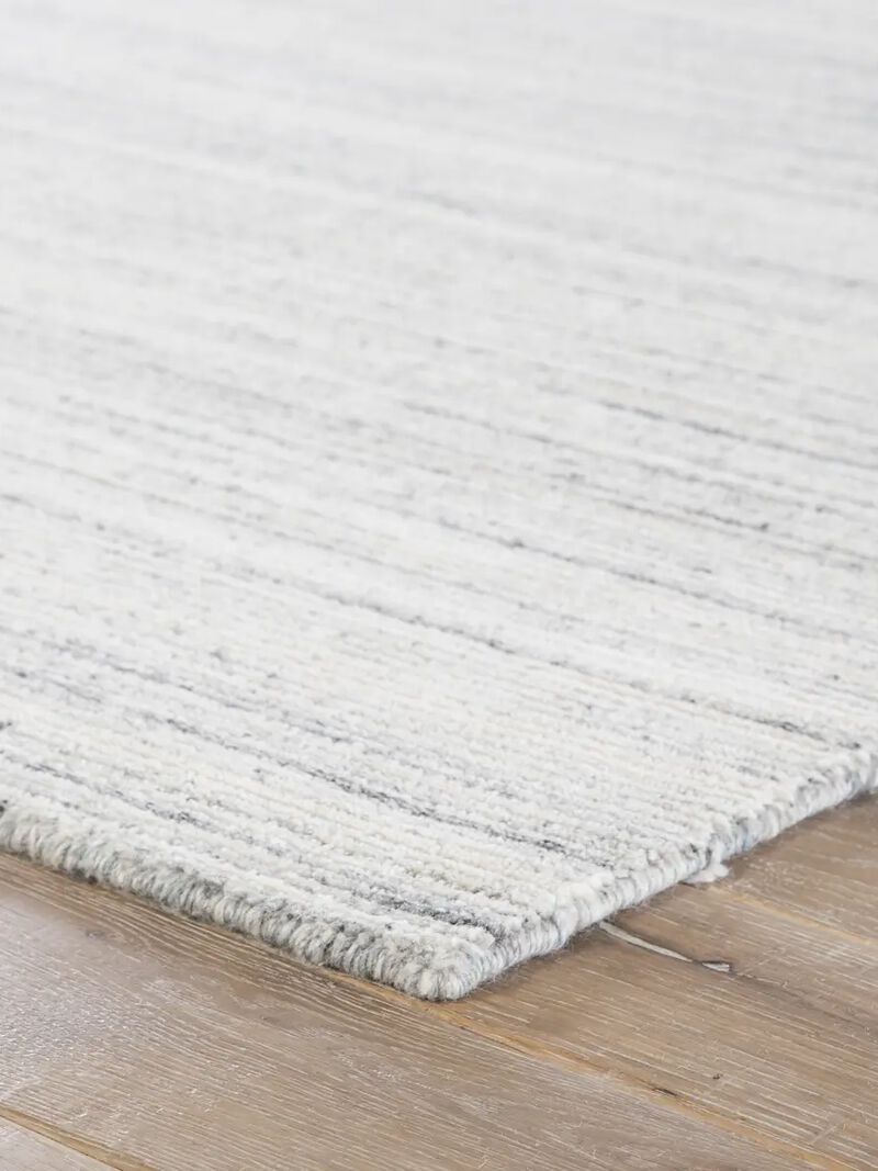 Madras Vassa White 5' x 8' Rug
