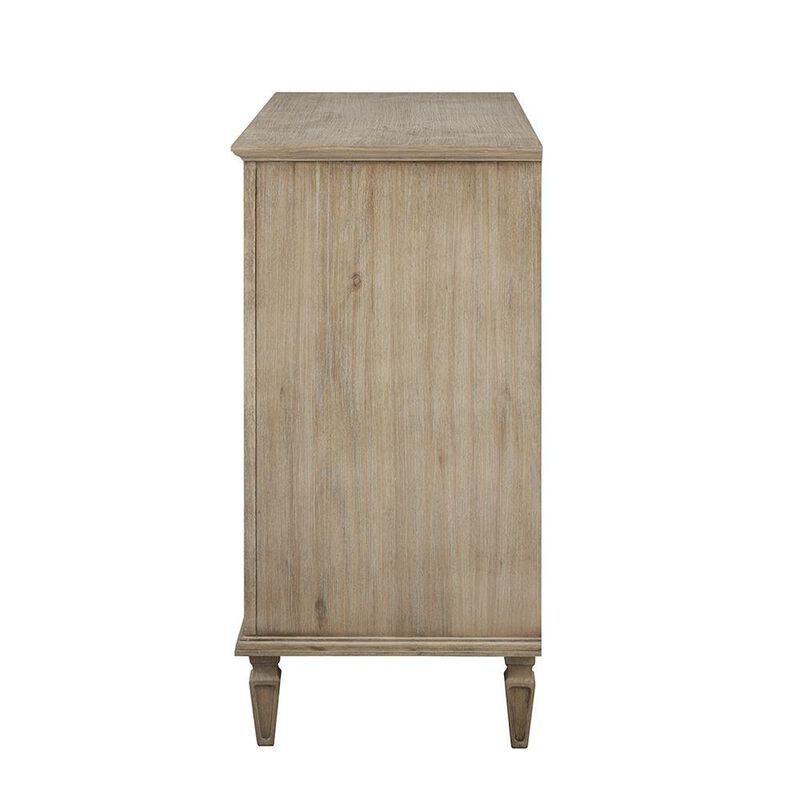 Starlight Canyon Home Brown Bedroom Dresser with Storage Drawers, Acacia Veneer and Rubberwood