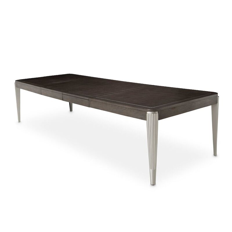 Michael Amini Roxbury Park Rectangular Dining Table - Slate