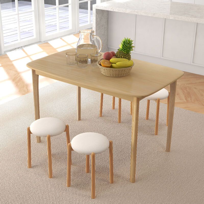 Sturdy Dining Table with Supportive Legs – Modern Kitchen & Dining Room Table
