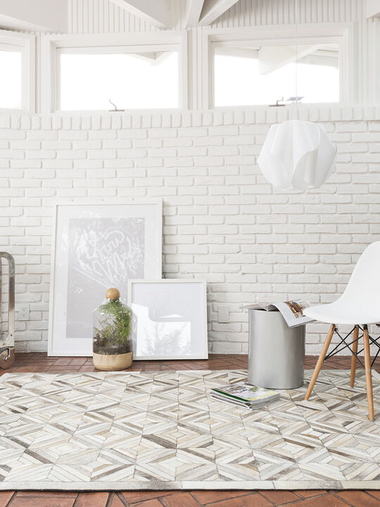 Promenade PO01 Ivory/Grey 7'6" x 9'6" Rug