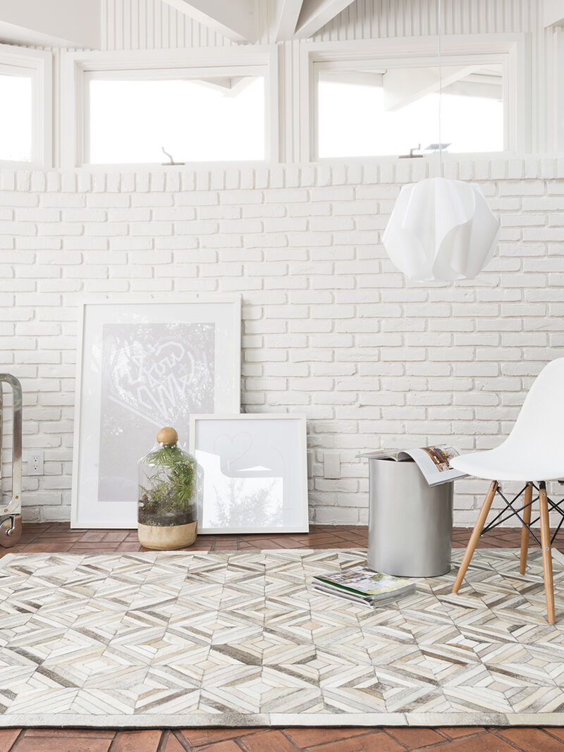 Promenade PO01 Ivory/Grey 7'6" x 9'6" Rug