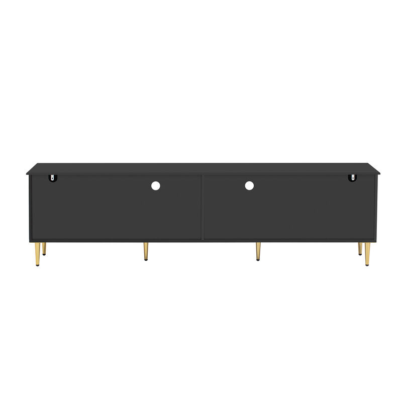 Merax Retro TV Stand Media Console Cabinet