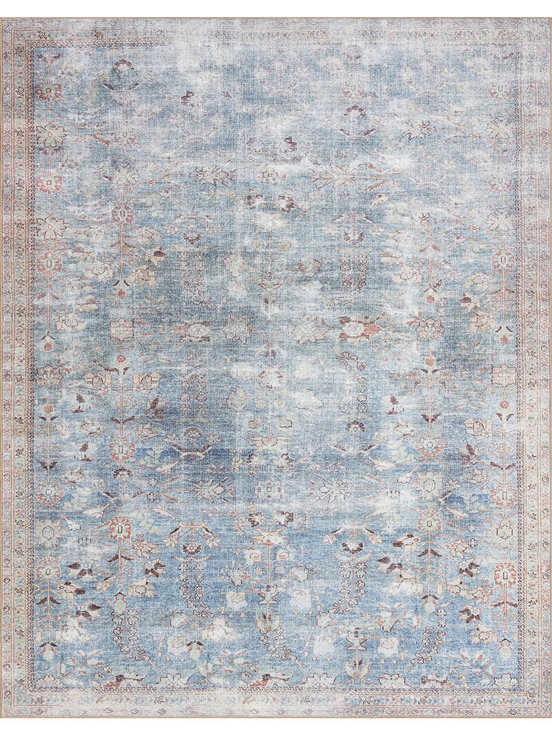 Wynter WYN06 Teal/Multi 3'6" x 5'6" Rug