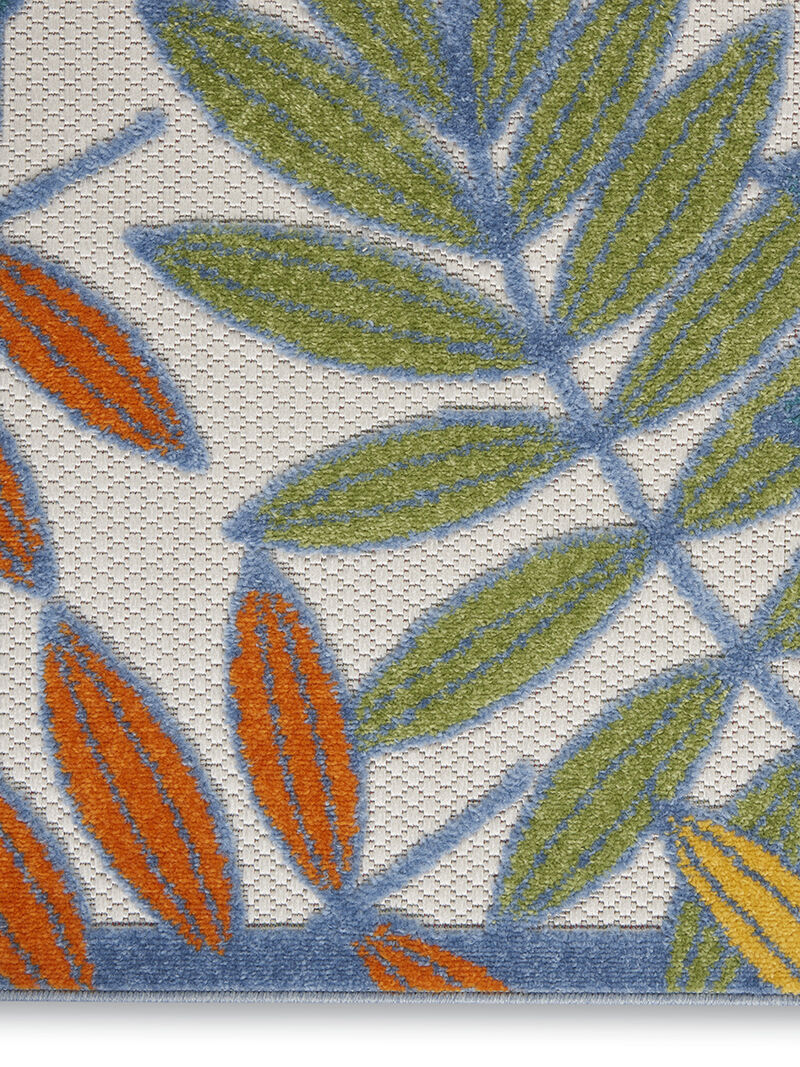 Aloha ALH18 Ivory/Multicolor 9' x 12' Rug