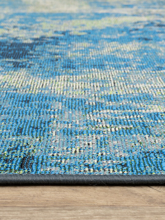 NAPLES 359X BEIGE/BLUE 5X8