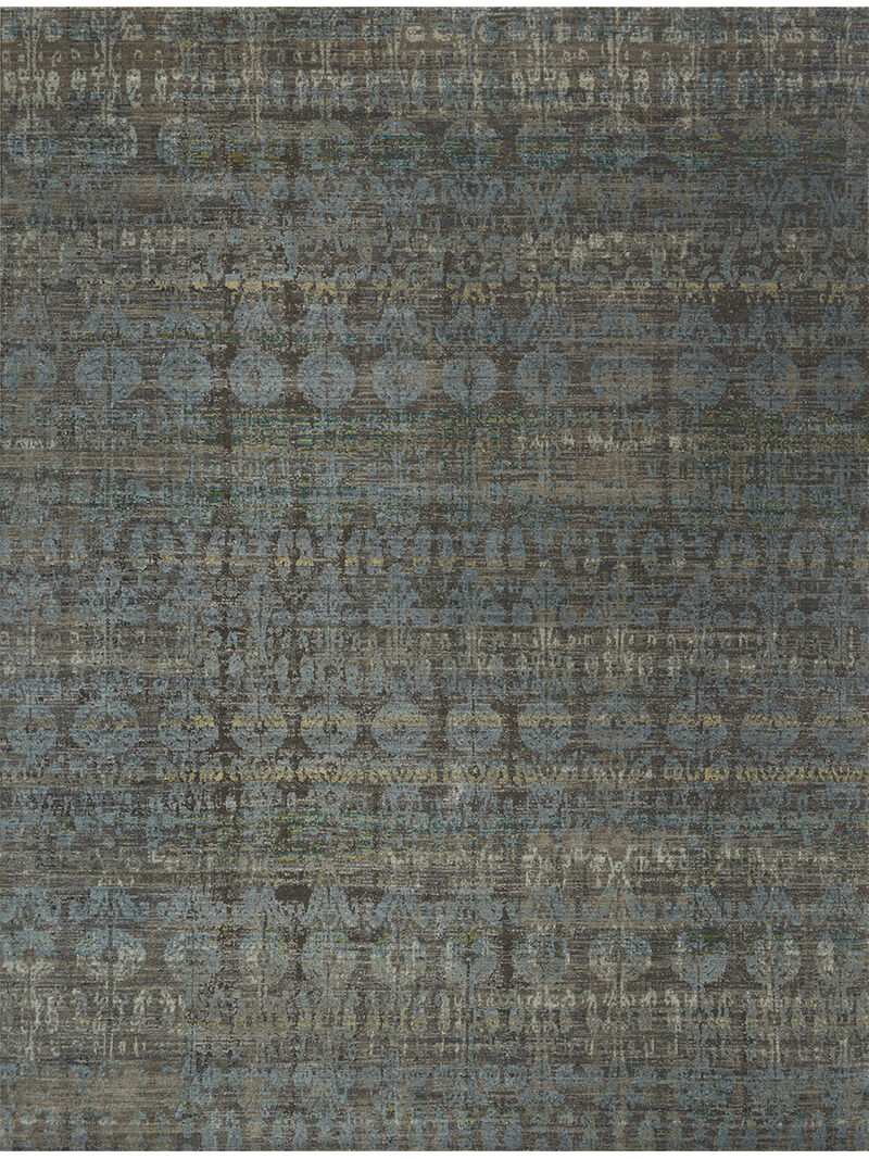 Javari JV07 Steel/Lagoon 7'10" x 10' Rug