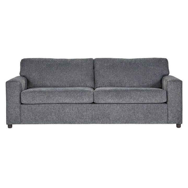 New Classic Furniture Kylo Ash Gray Polyester Fabric Sofa Couch