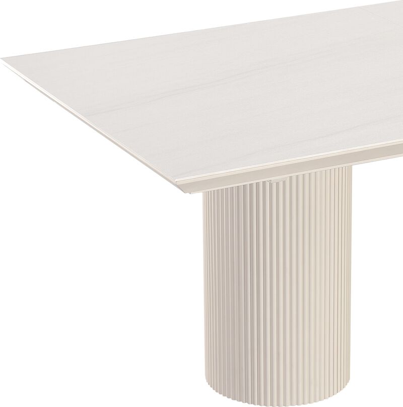 Cannon Stone Top Extension Dining Table