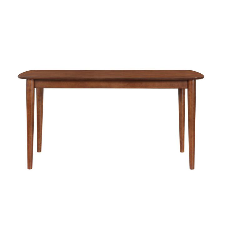 Comfort Pointe Bonito Walnut Finish Leg Dining Table