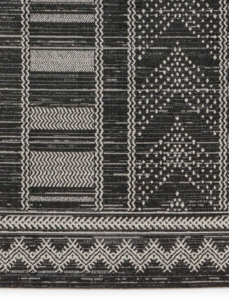 Nadine Mateo Black 9' x 12' Rug