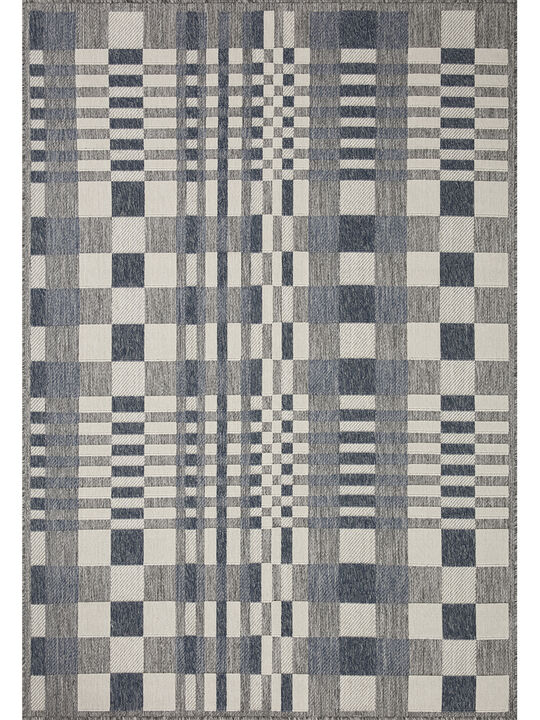 Rainier Ivory/Denim 9'2" x 12'2" Rug