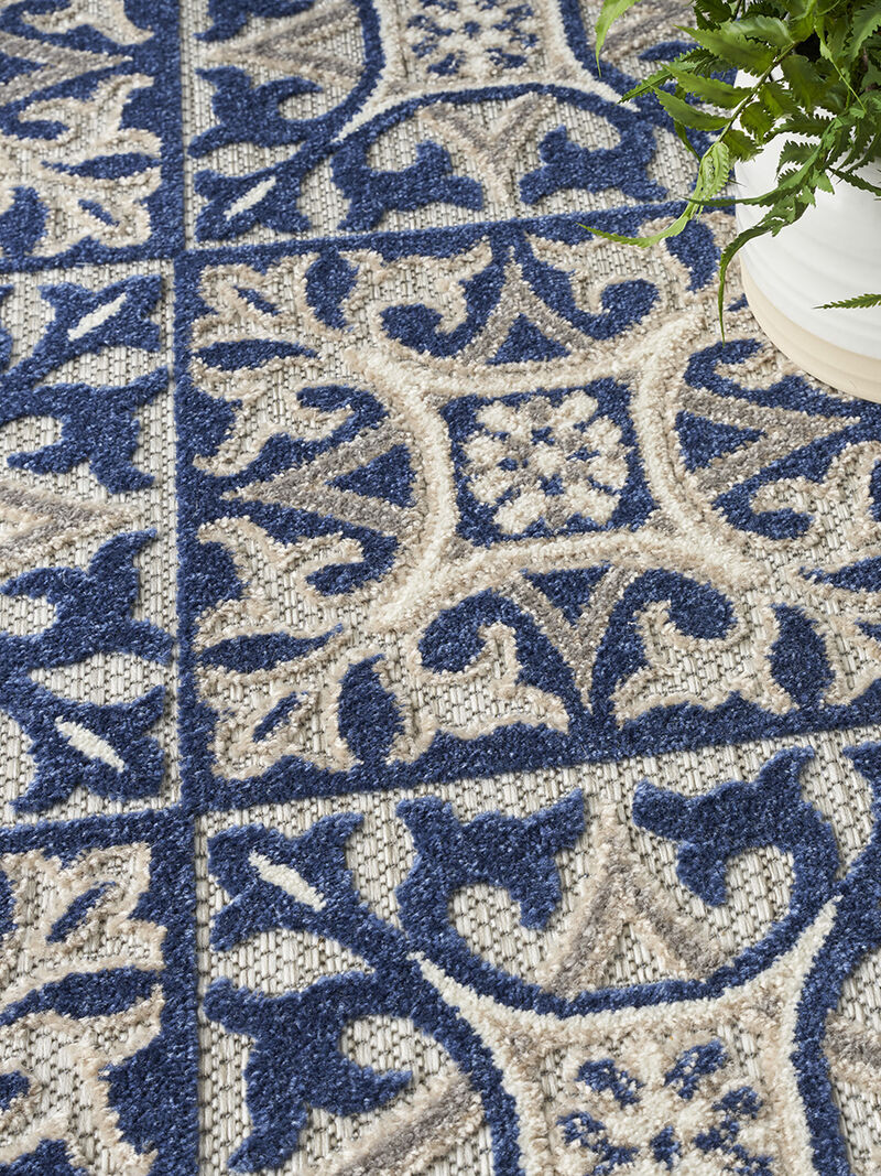 Aloha ALH34 Blue 9' x 12' Rug