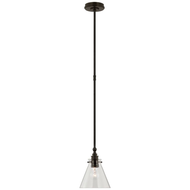Parkington Single Library Wall Light in Bronze