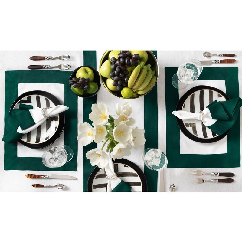 Solino Home 100% Pure Linen 14 x 19 Inch Placemats Set of 4 | Contempo