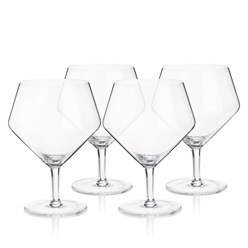 Raye Angled Crystal Gin & Tonic Glasses