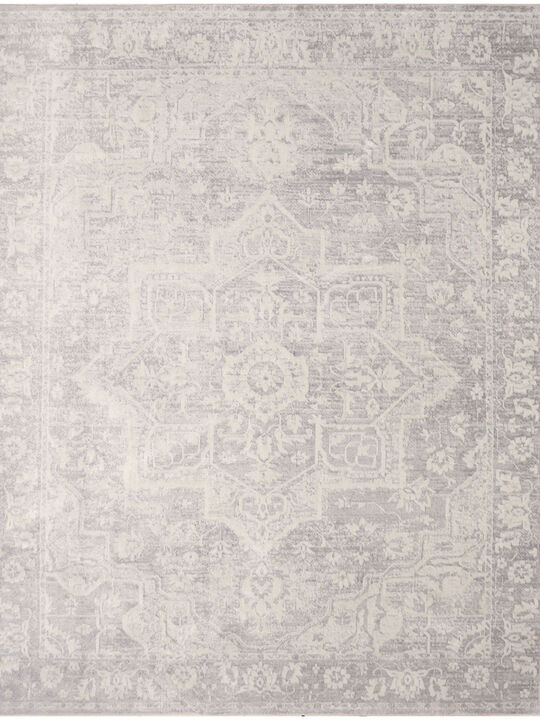 Astra Machine Washable ASW12 Gray 9' x 12' Rug