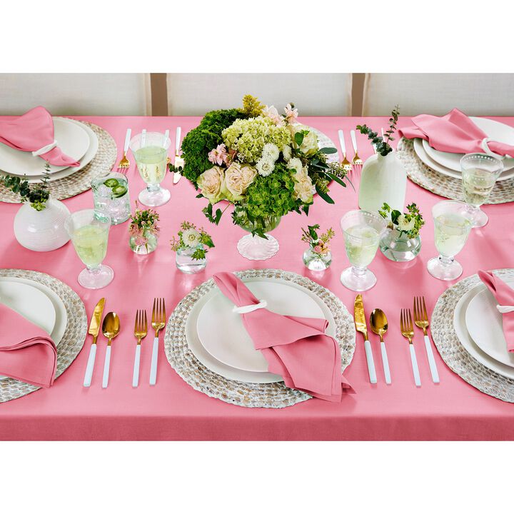 Solino Home 100% Pure Linen Table Runner | Classic Hemstitch for Thanksgiving, Christmas