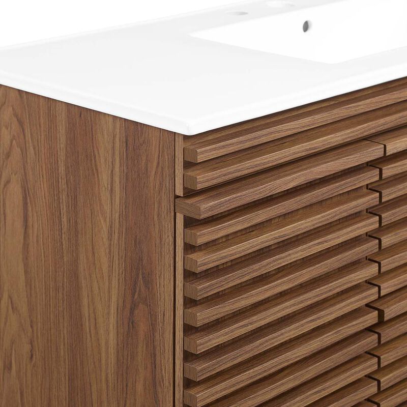 Modway Render 48 Wall-Mount Bathroom Vanity
