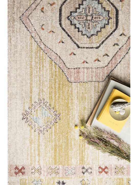 Graham GRA04 Antique Ivory/Multi 5'5" x 7'6" Rug