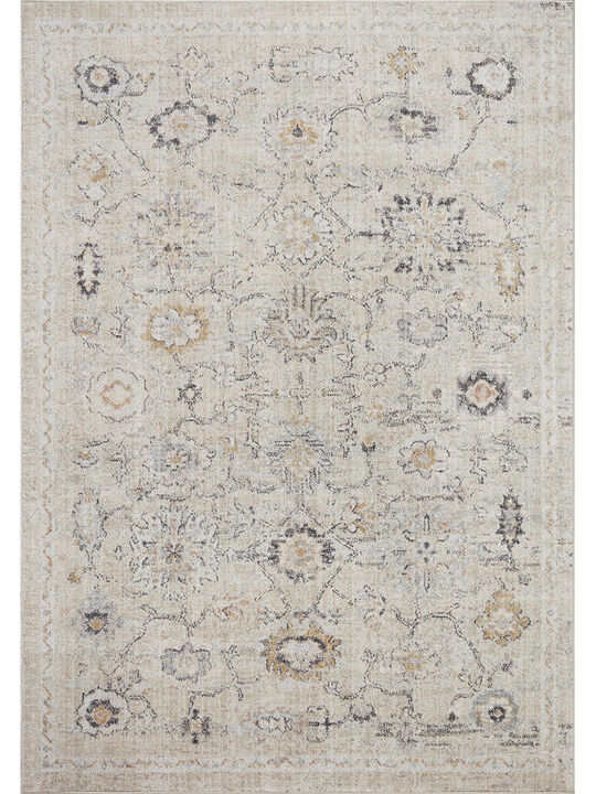 Monroe MON04 Natural/Multi 5'3" x 7'9" Rug