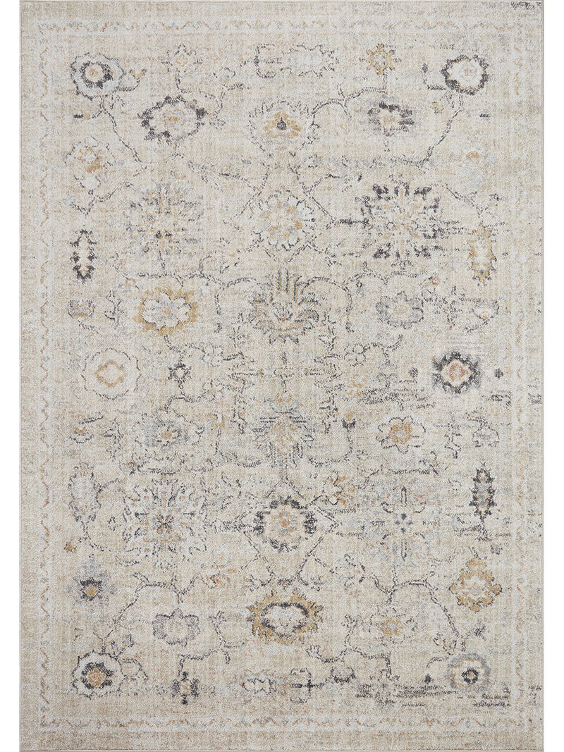 Monroe MON04 Natural/Multi 5'3" x 7'9" Rug