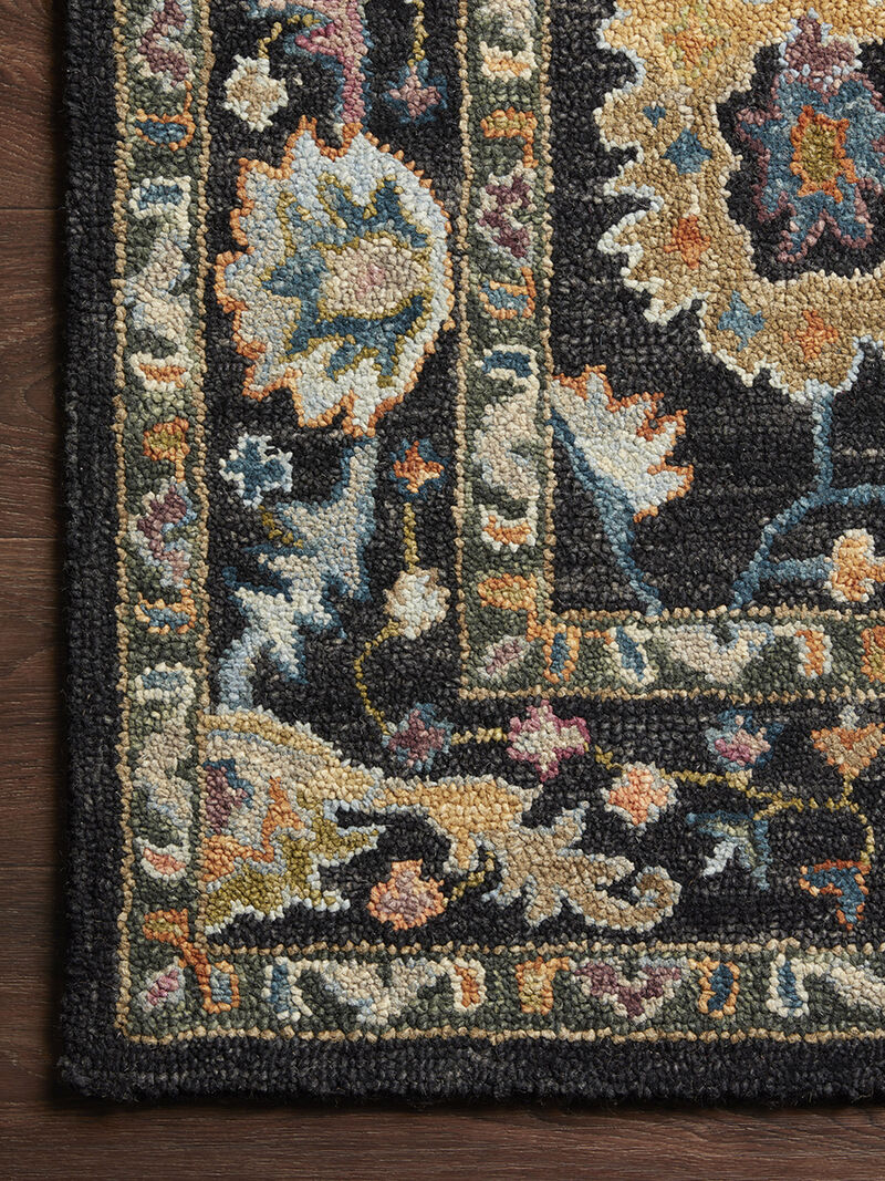 Padma PMA01 Black/Multi 8'6" x 12' Rug
