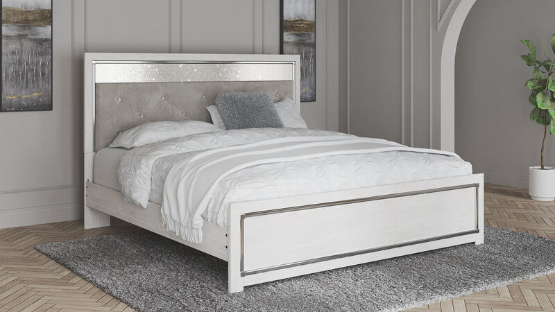 Altyra King Panel Bookcase Bed