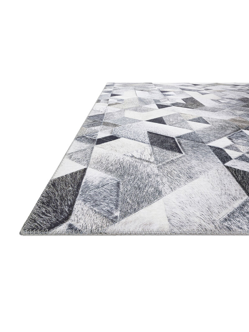Maddox MAD03 Grey/Ivory 3'6" x 5'6" Rug