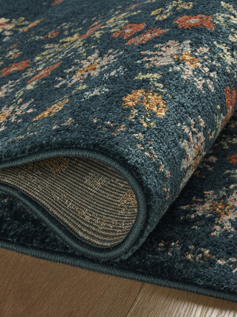 Laurel LAU-02 Navy 9''2" x 12''2" Rug by Rifle Paper Co.