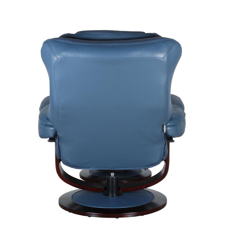 Barcalounger Roscoe Swivel Pedestal Recliner w/Ottoman