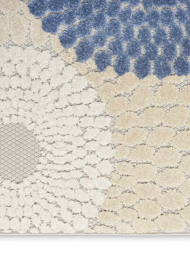 Aloha ALH29 Blue/Gray 3'6" x 5'6" Rug