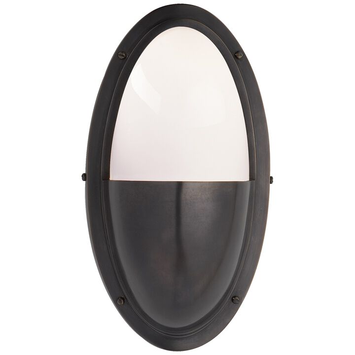 Pelham Oval Light in Bronze