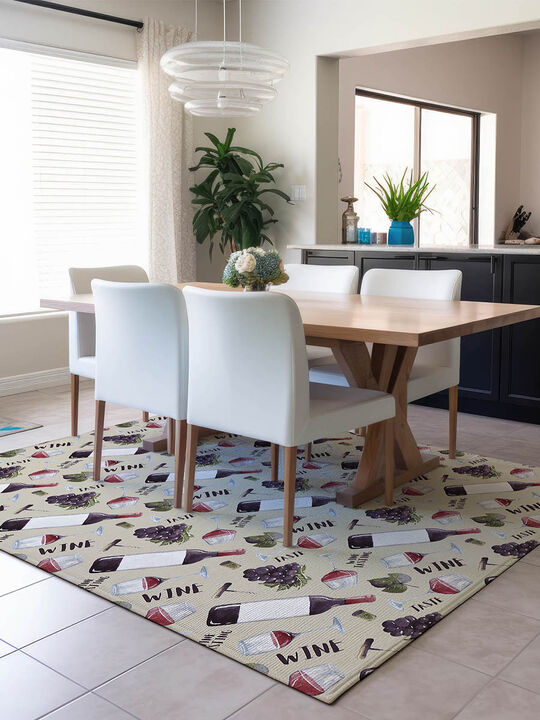 Kendall KE14 Putty 9' x 12' Rug