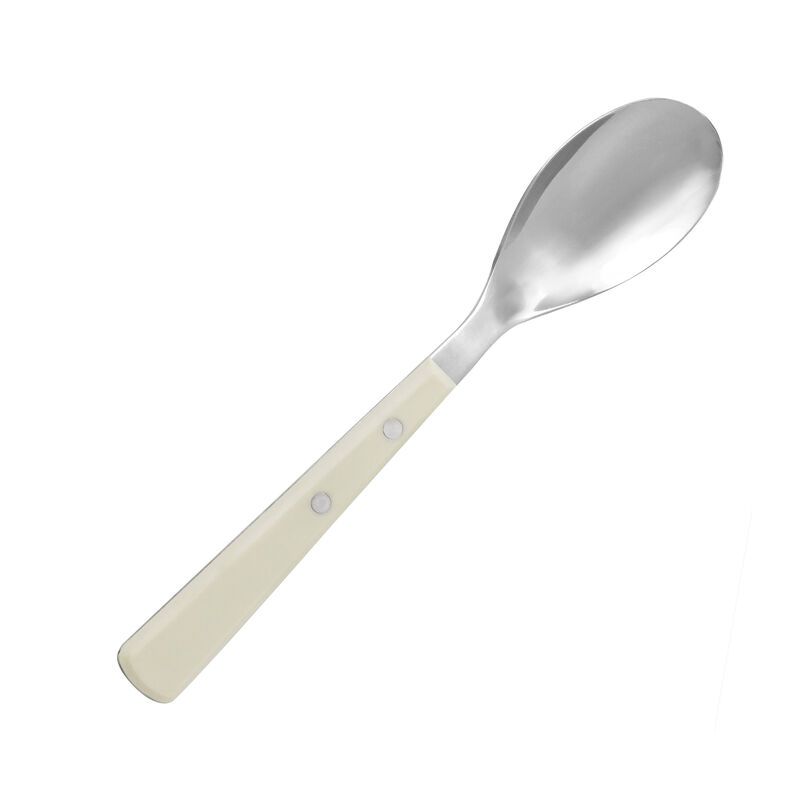 Martha Stewart Garden Cottage 16 Piece Stainless Steel Flatware Set in Cream