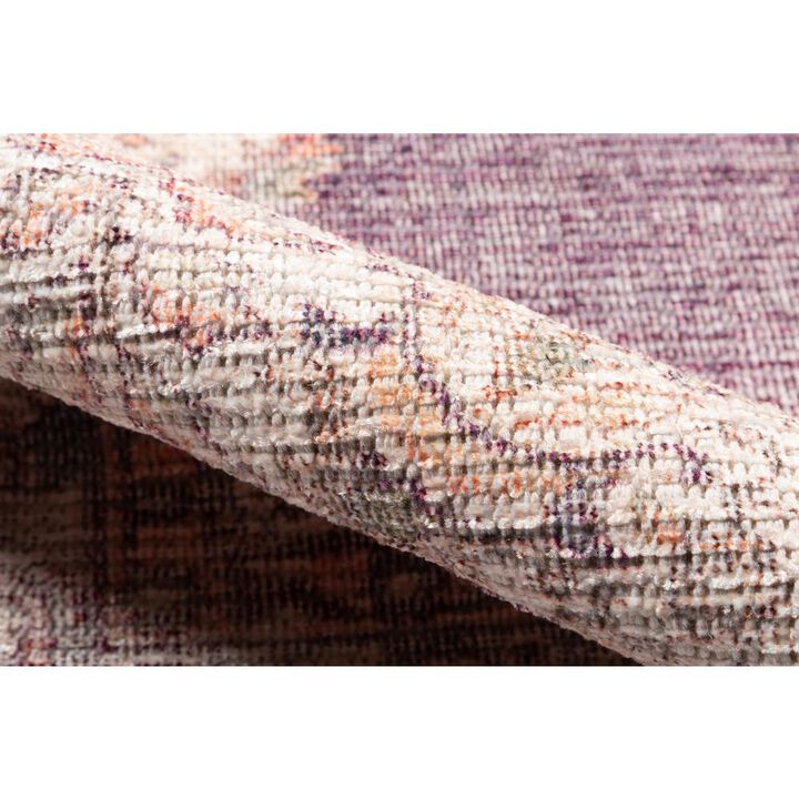 Momeni Traditional Runner Area Rug, Plum, 2'6 X 10' Runner