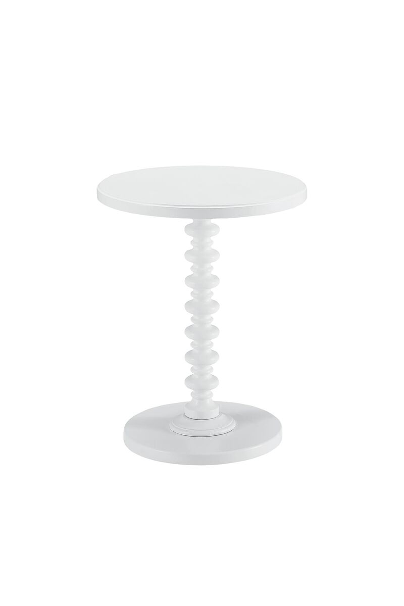 ACME Acton Accent Table, White