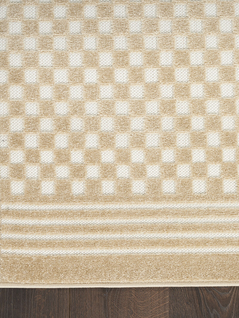 Care Free CAF02 Taupe 3'11" x 5'11" Rug