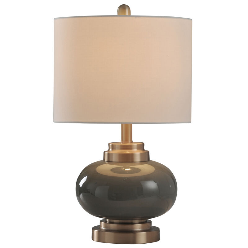 Copper & Gray Table Lamp Small