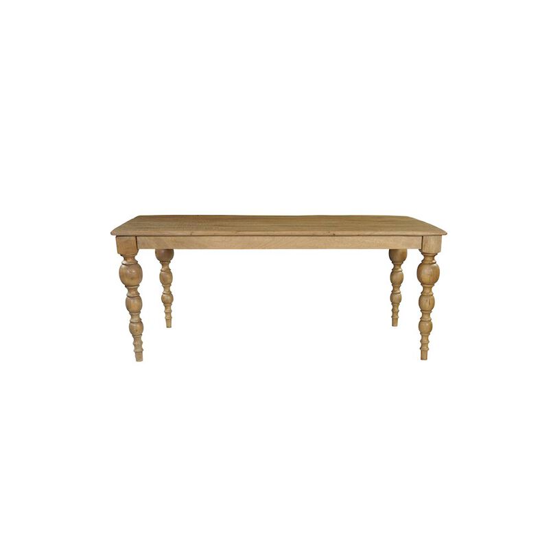 Taran Designs Renith 72 Solid Wood Dining Table