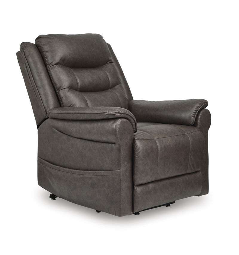 Oatman Umber Power Lift Recliner