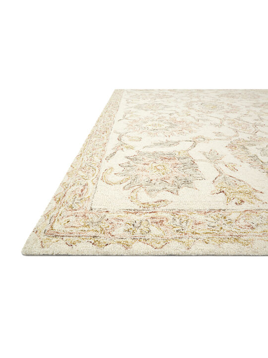 Norabel NOR04 Ivory/Blush 8'6" x 12' Rug